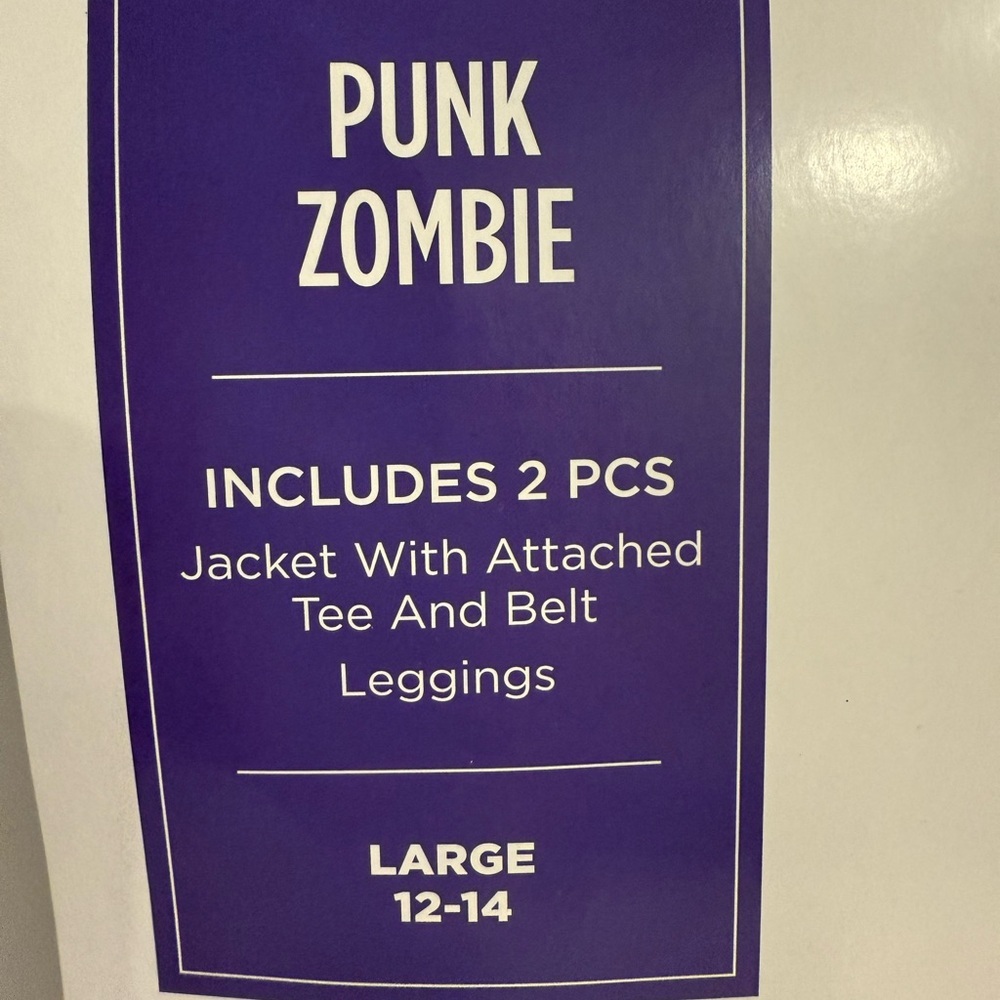 Punk Zombie Kids Costume Set - Picture 9 of 10